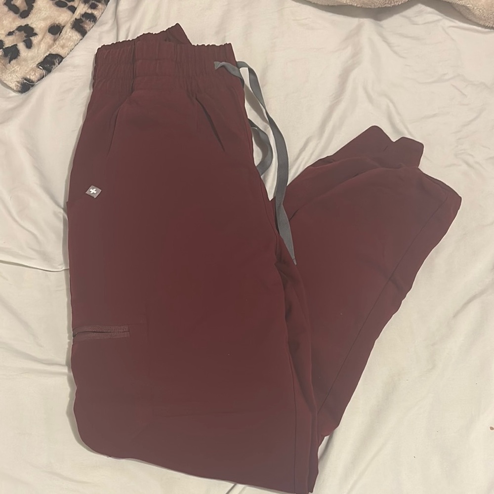 Size small Maroon Jogger Pants